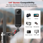 universal mounting clamp for poles bars tables rods