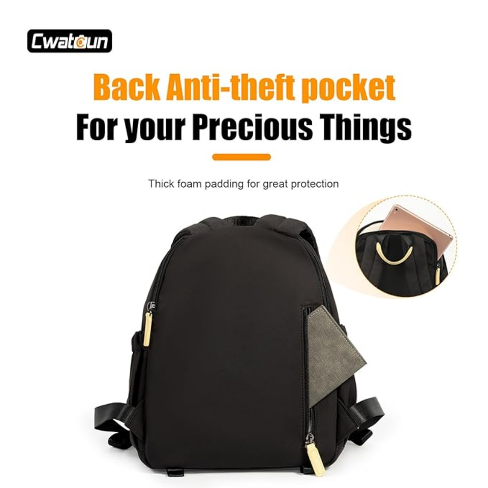 Interior view showing camera, lens, and iPad storage compartments