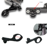 Easy-install handlebar mount for GoPro and Insta360 devices