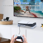 Gaming console stand for PS5 digital edition
