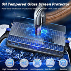 Tempered glass screen protector for PlayStation Portal gaming device