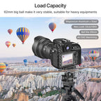 U-80L panoramic ball head for photography and videography