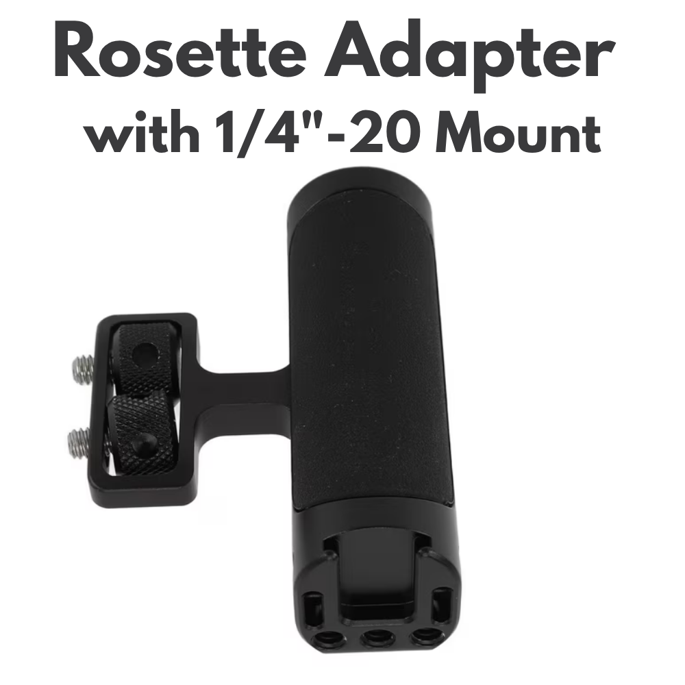handheld camera grip for stable shooting
