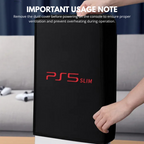 Scratch resistant PS5 Slim console cover
