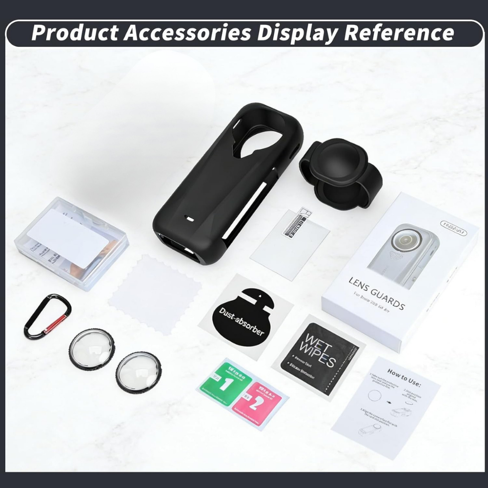 Insta360 X4 Air silicone protective cover combo accessories
