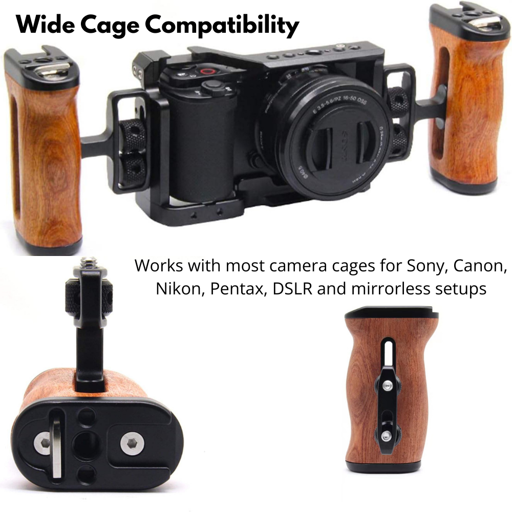 adjustable camera rig side handle
