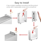 mac mini m4 metal stand case