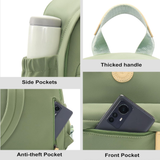 Waterproof fabric and reinforced stitching of Cwatcun camera bag