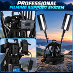 Photography Back Frame with Flexible Mounting Joints