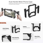tripod mount phone cage aluminum