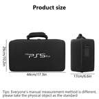 PS5 Pro accessory storage travel bag