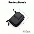 Travel storage case for GoPro and DJI cameras