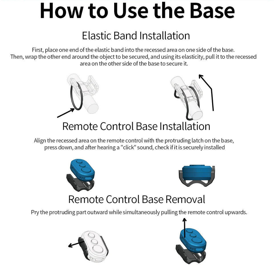 Remote Control for action camera