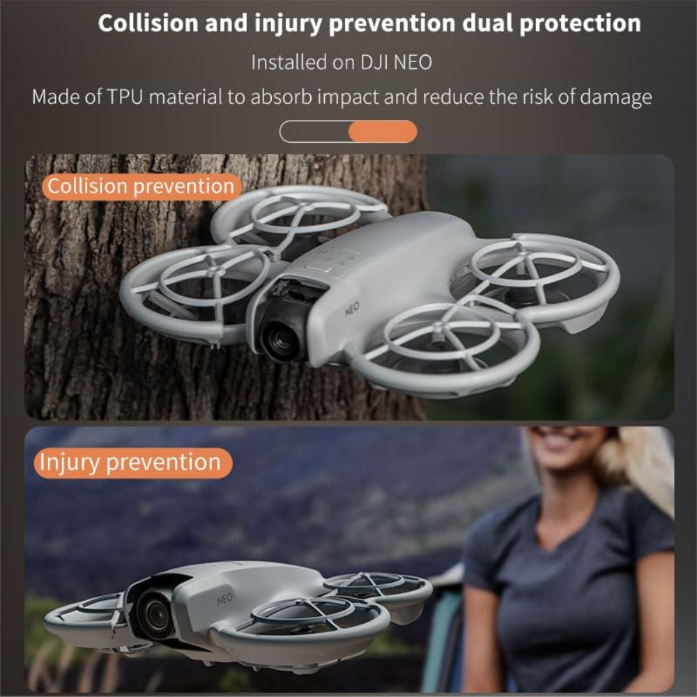 360° Propeller Guard for DJI NEO Lightweight TPU Cage