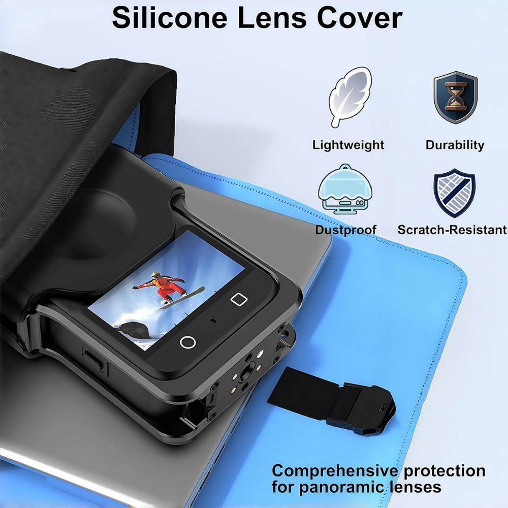 Metal Camera Cage with Lens Protector for DJI Osmo Action 360