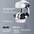 dual controller charger stand for PS VR2 gaming setup
