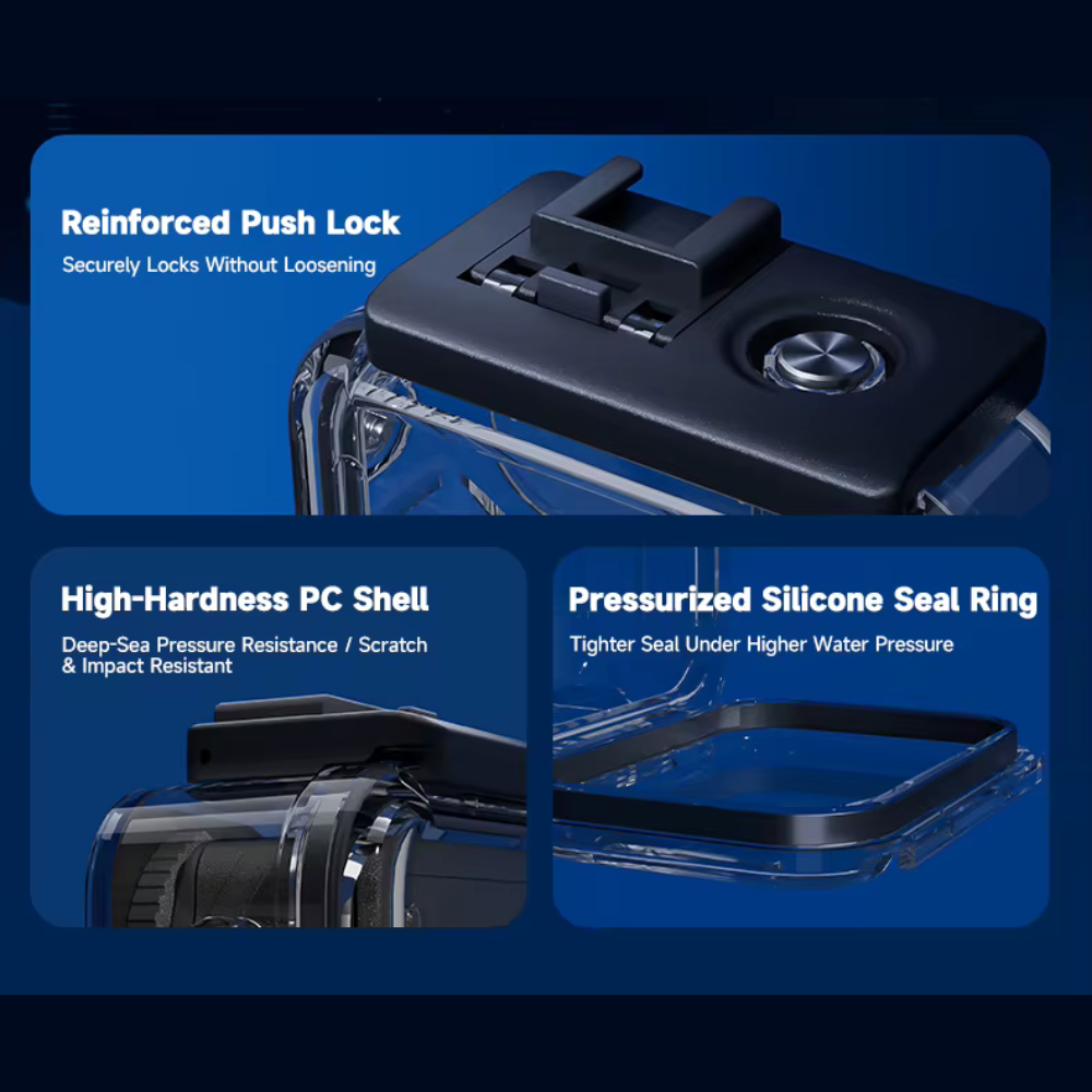 action camera underwater protective case