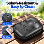 Black Portable Camera Carrying Case with Carabiner