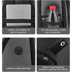 DJI Air 3 drone backpack with laptop storage compartment