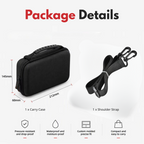 Hard travel bag for DJI Osmo Pocket 4 and Pocket 3