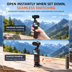 Mini Tripod Adapter with magnetic tripod mount
