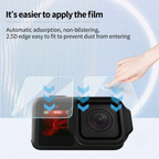 Bubble free tempered glass for GoPro Mission