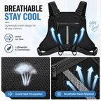 Tactical Chest Bag | Multi Pocket Adjustable Vest Rig