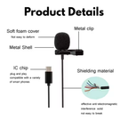 Vlogging microphone for DJI Osmo Action