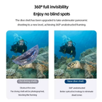 Invisible 360 dive case for Insta360 X4 Air