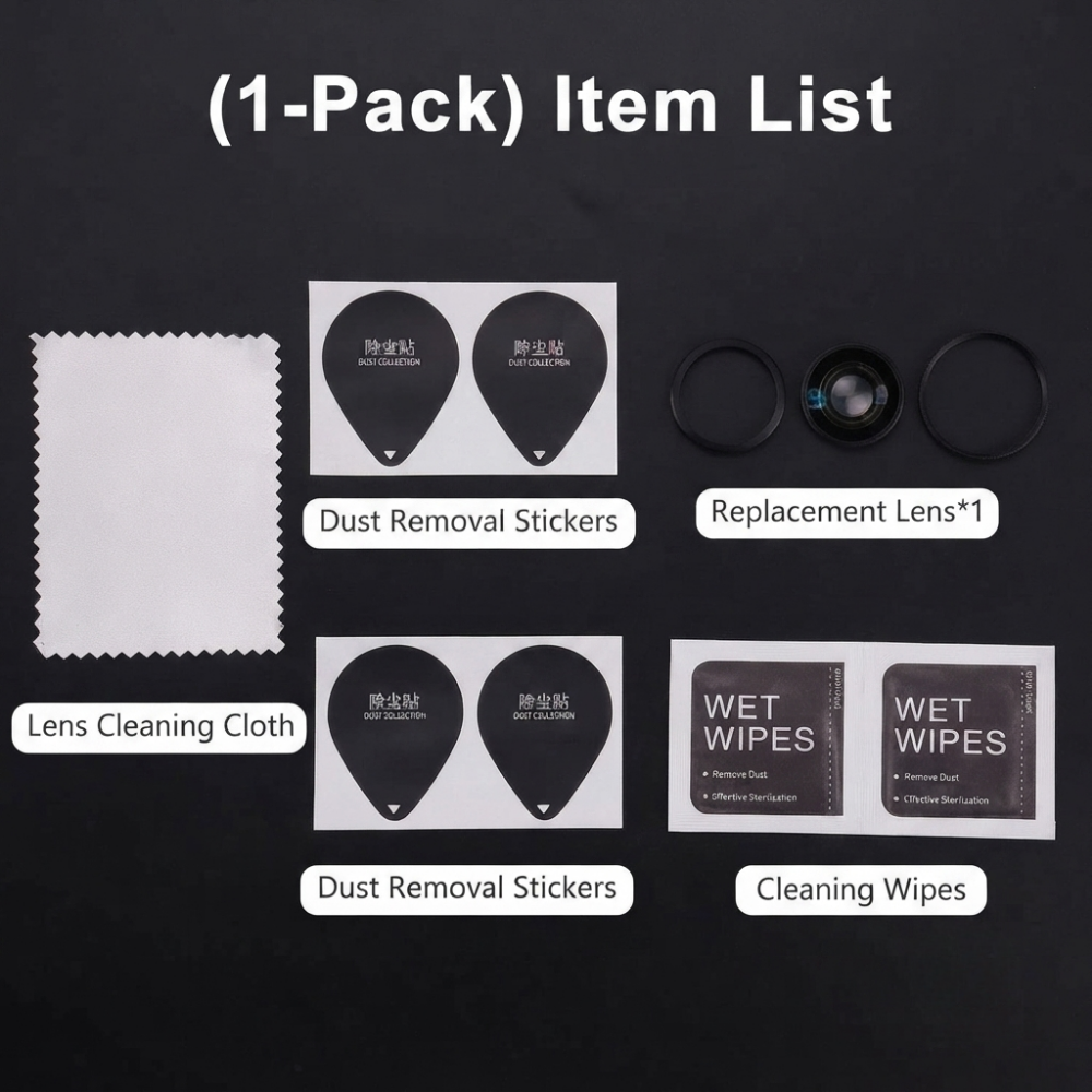 Lens repair kit for DJI Osmo 360 camera