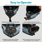 Adjustable Helmet Chin Camera Mount