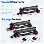 Dual handle kit for upright and inverted gimbal operation
