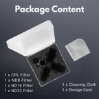 Cinematic ND Filter Set for Insta360 Luna Ultra