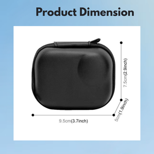 Travel-friendly Insta360 GO Ultra case with zipper design