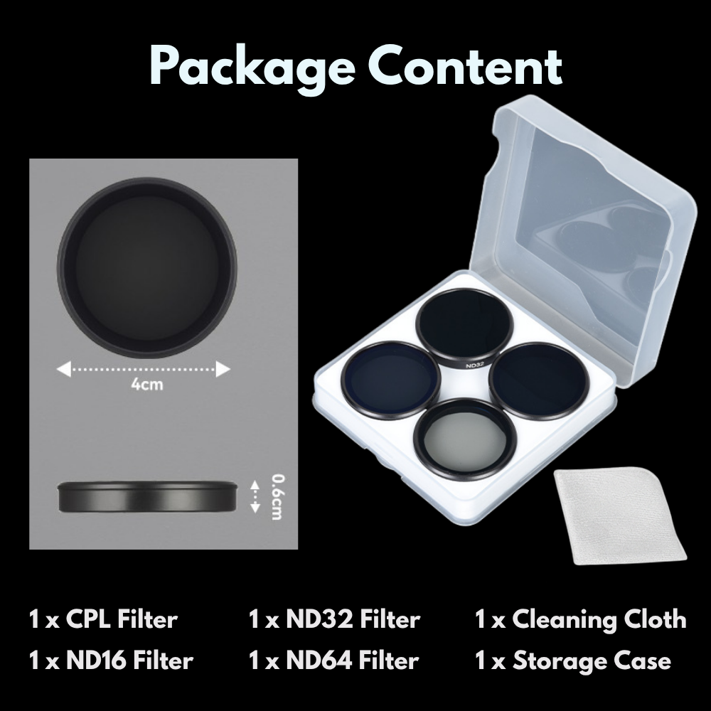 Multi-layer coated ND Filter Set