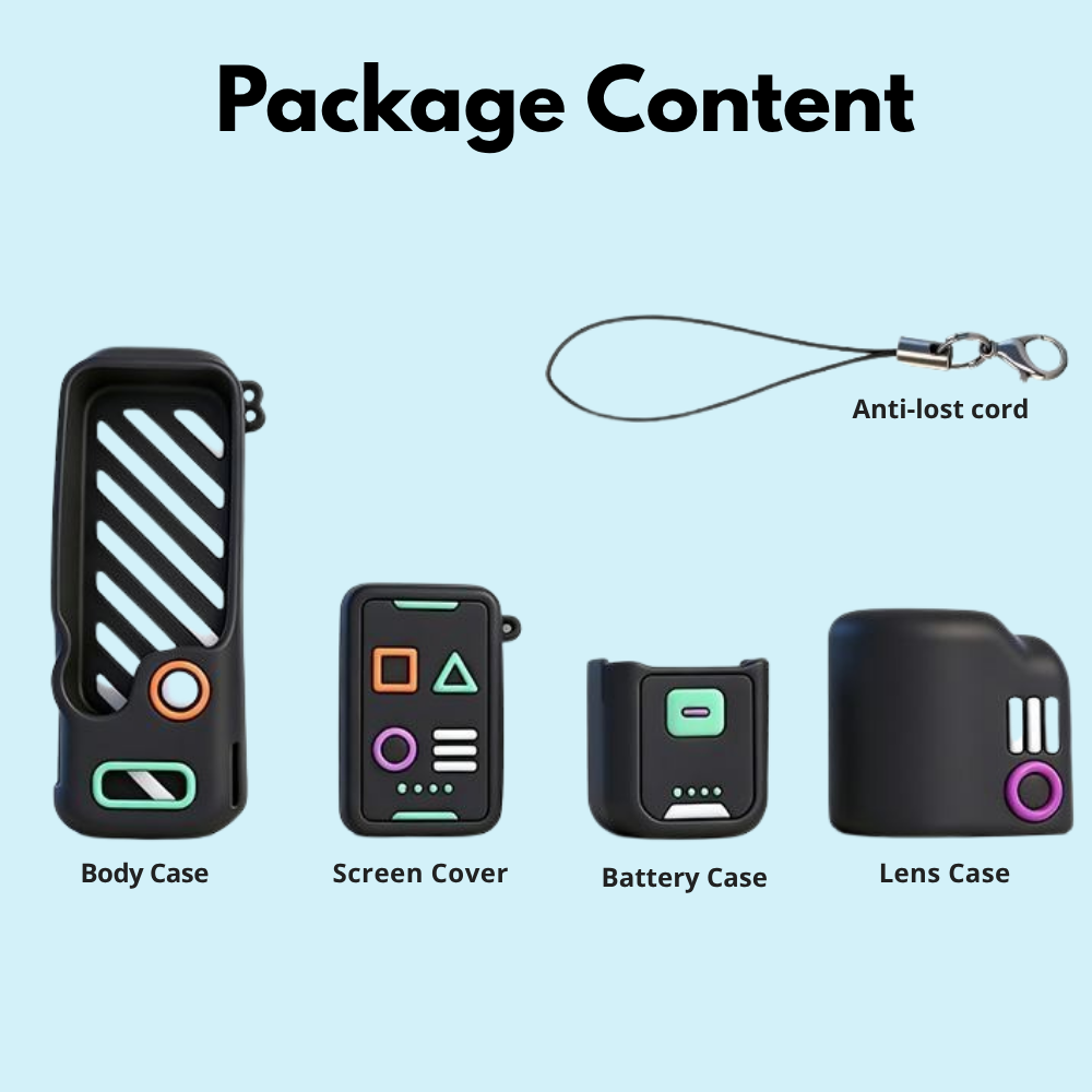 DJI Osmo Pocket 4 Silicone Case anti slip cover