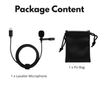 Wired Type C microphone with 1.5m cable