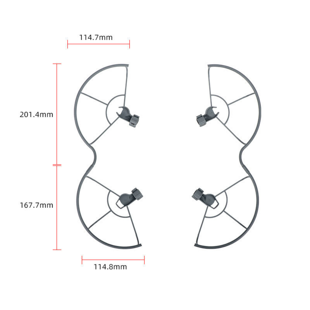 lightweight propeller cage for dji mini