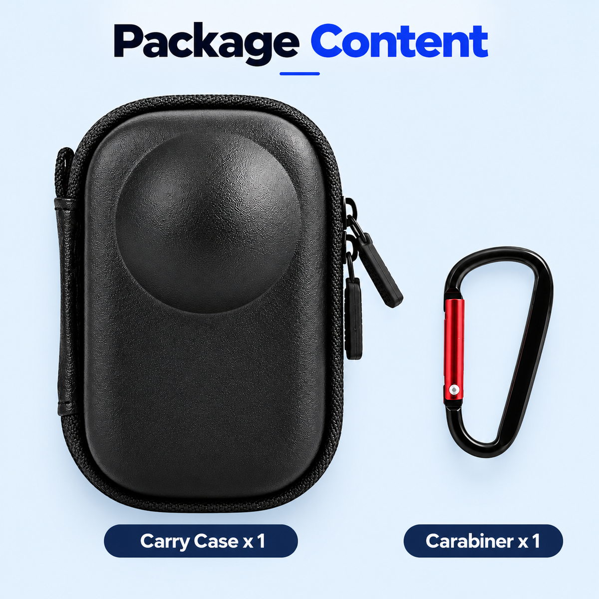 Insta360 X6 Protective Storage Bag with Soft Fleece Interior