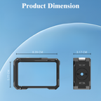 lightweight aluminum cage dji action 6