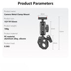 bike clamp mount with magnetic quick release