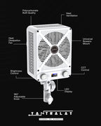 Studio LED light 2700–6500K for video shooting 