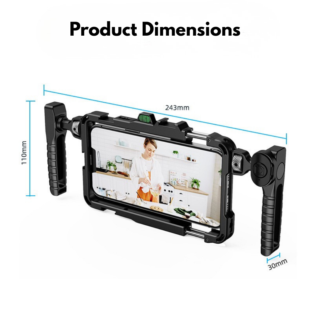 mobile filmmaking phone cage