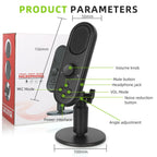 Portable plug and play microphone for PC, mobile and tablets