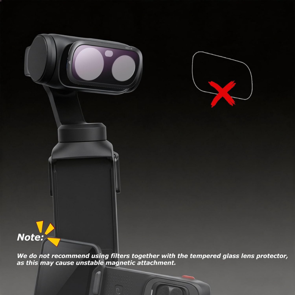 Camera lens tempered glass protector for Luna Ultra