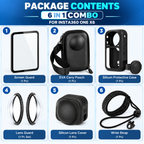Insta360 X6 camera protection and storage combo
