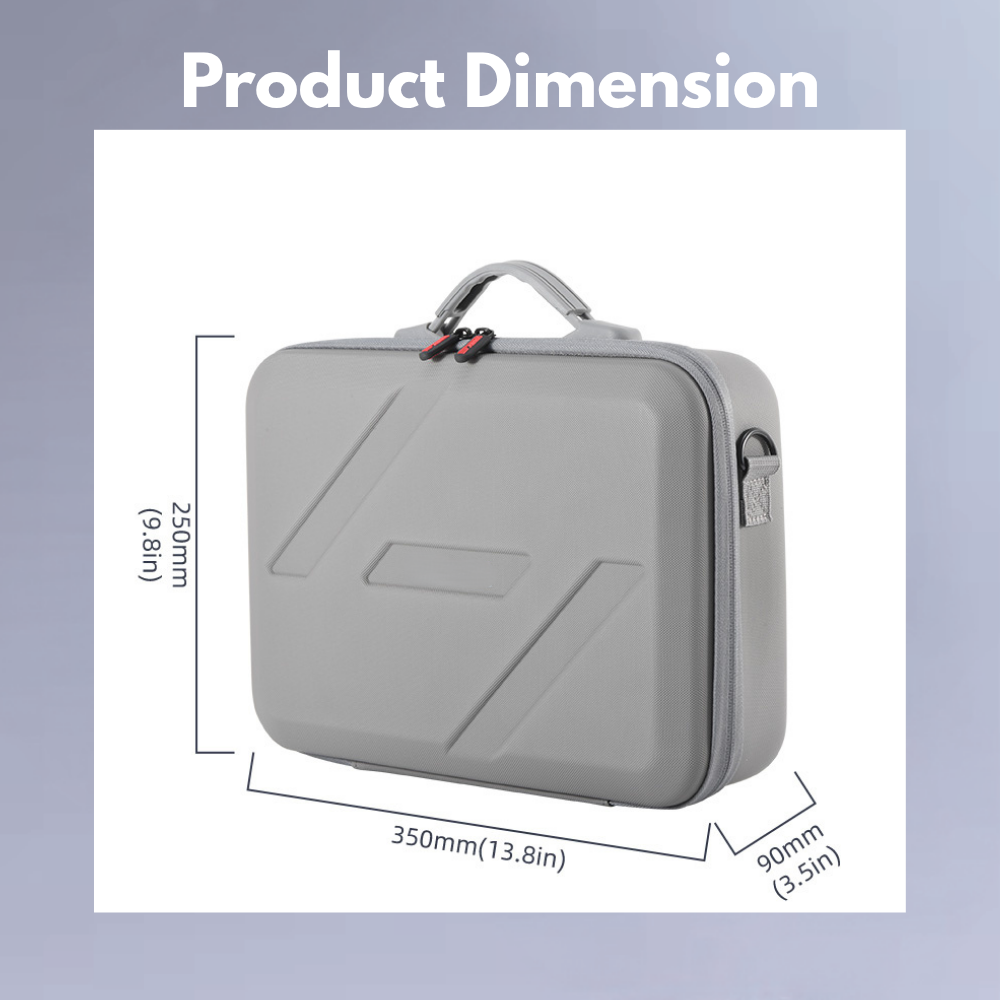 Protective DJI Mini 5 Pro storage bag for outdoor travel and photography