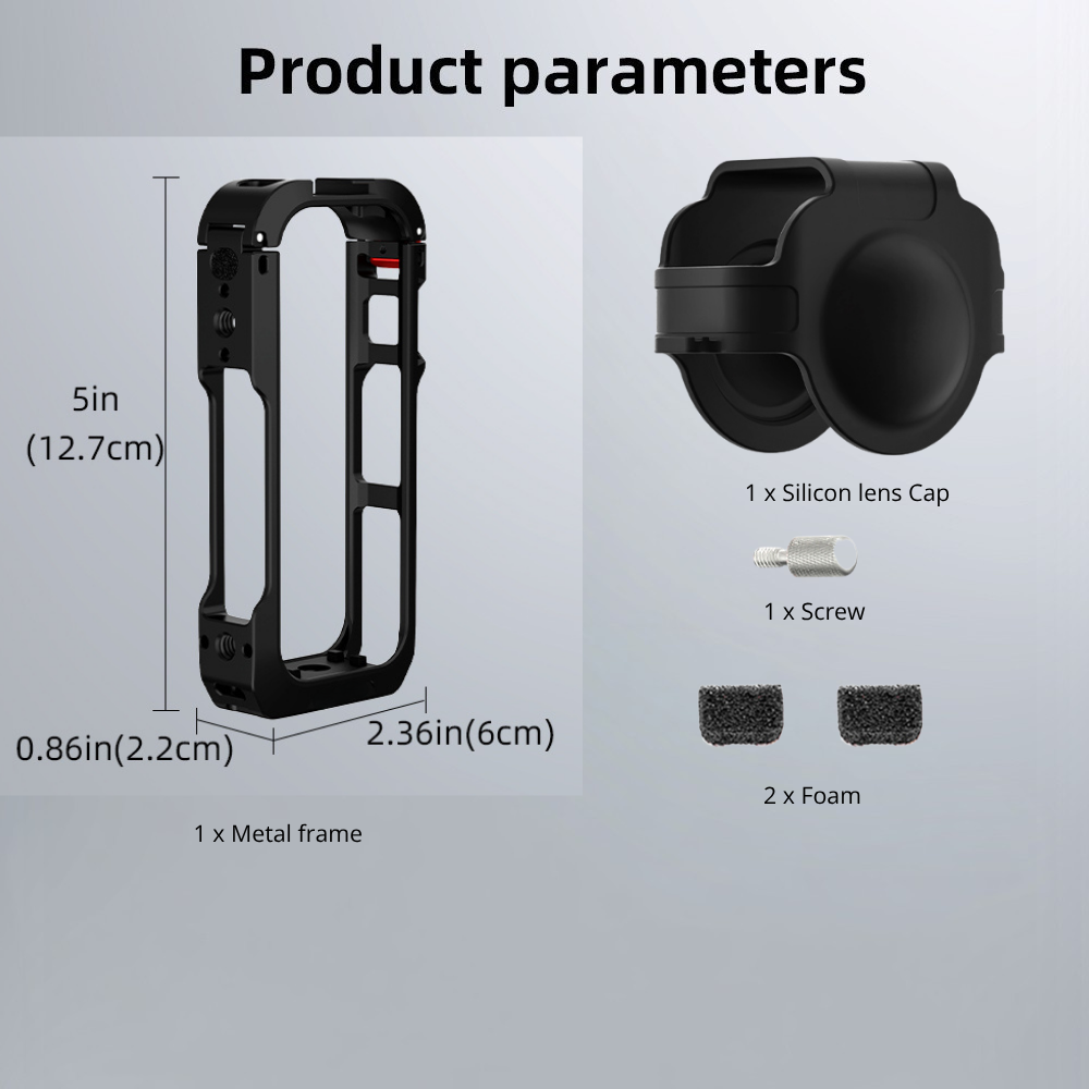 insta360 x4 air accessory expansion frame