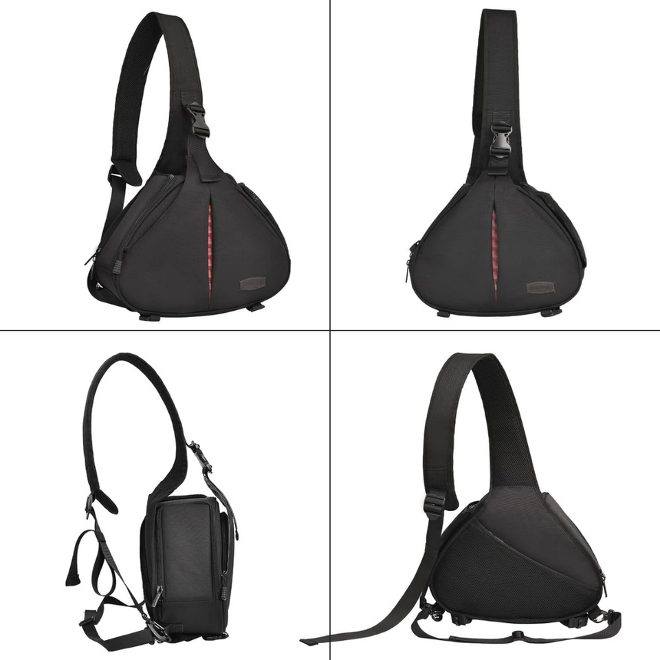 Waterproof camera bag for photographers with compact and stylish design