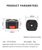 Compact quick release tripod adapter for video and photography